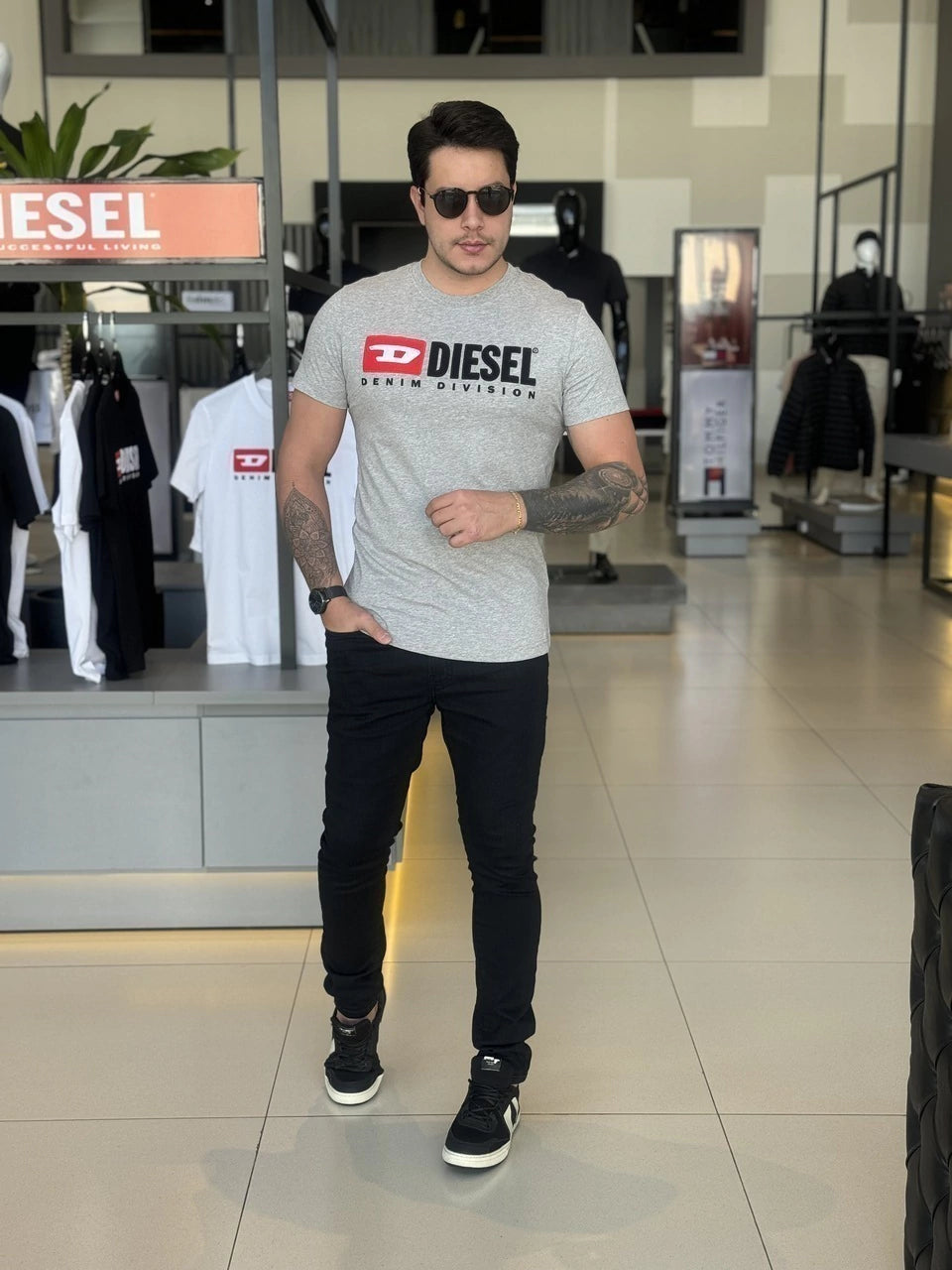 Camiseta Diesel T-Diegor-Div Masculino