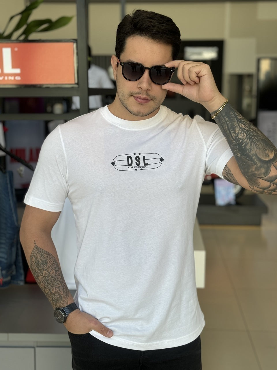 Camiseta Diesel T-Just-K5 Masculino