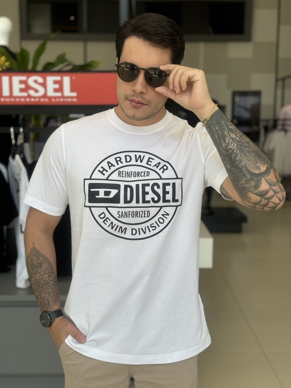 Camiseta Diesel T-Just-L21 Masculino