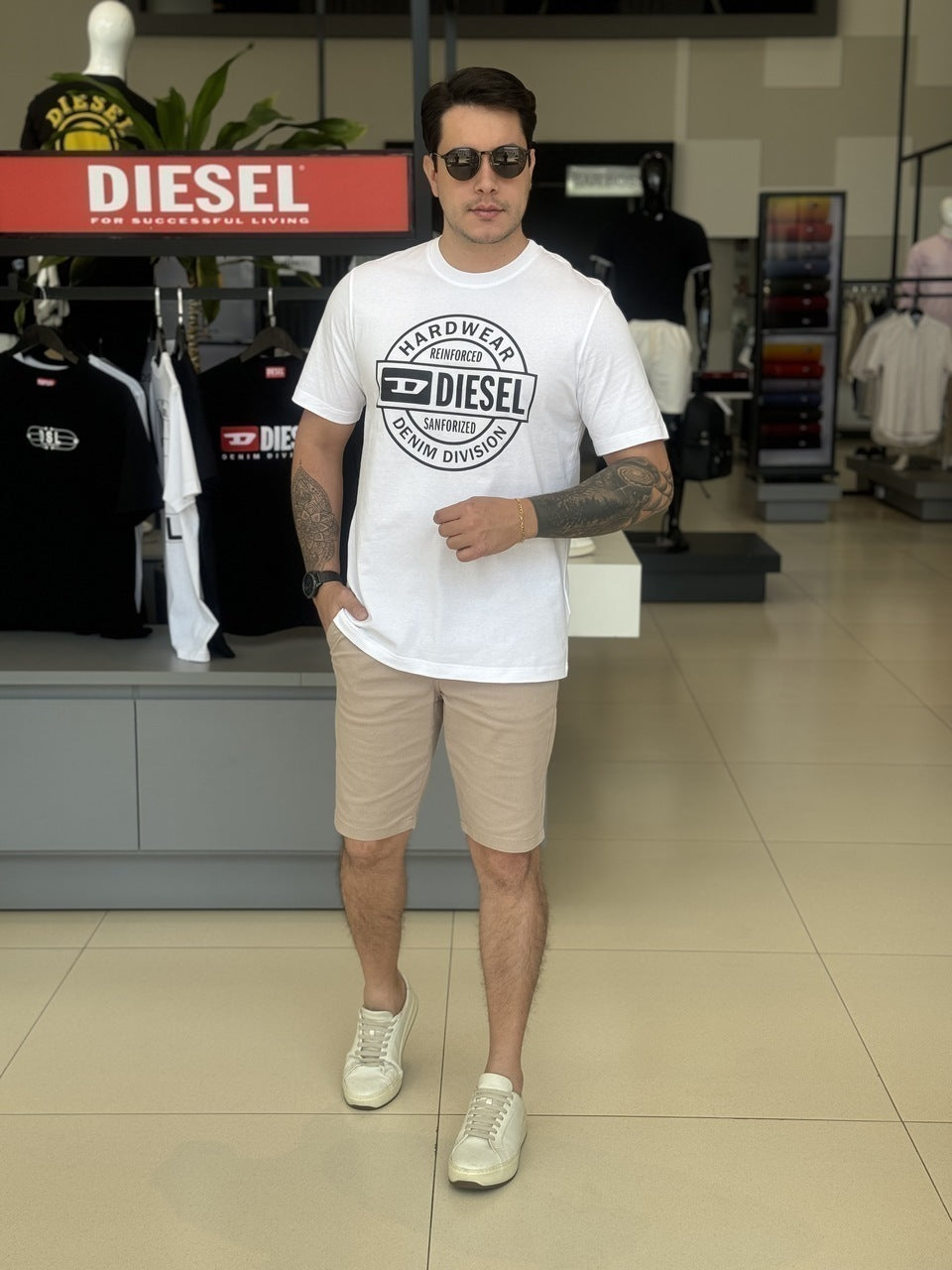Camiseta Diesel T-Just-L21 Masculino