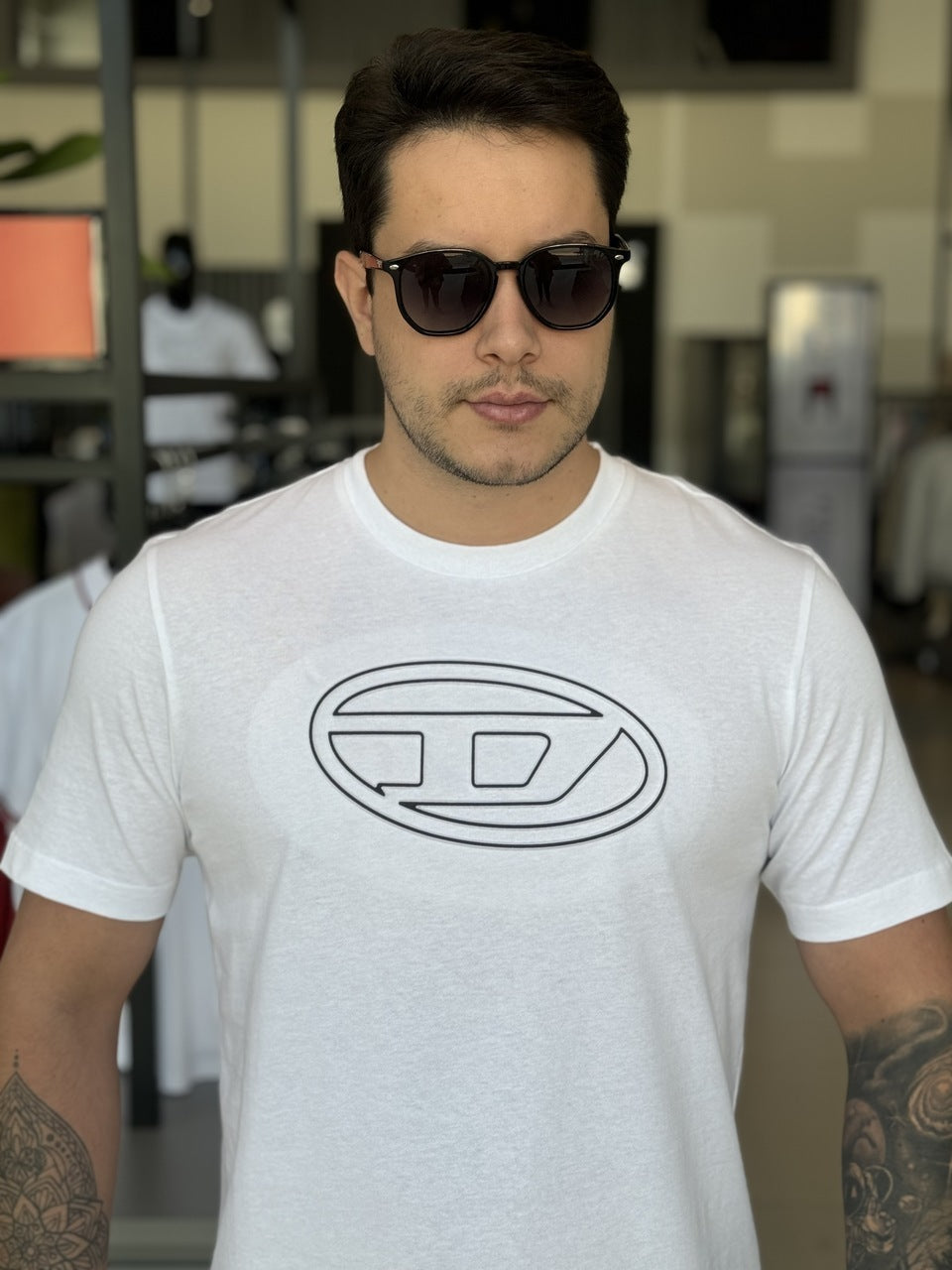 Camiseta Diesel T-Just-Bigoval Masculino