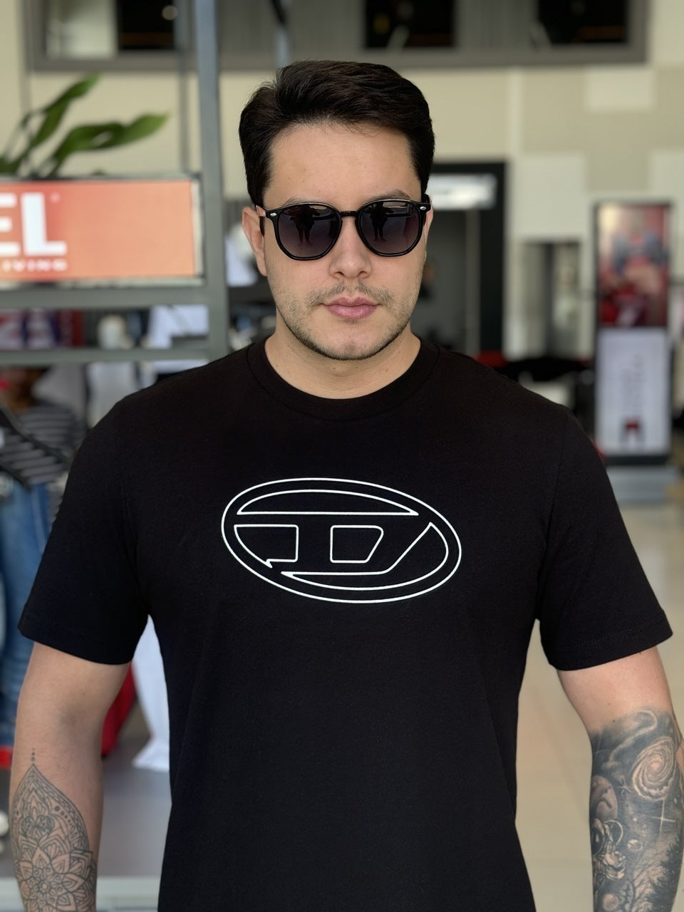 Camiseta Diesel T-Just-Bigoval Masculino