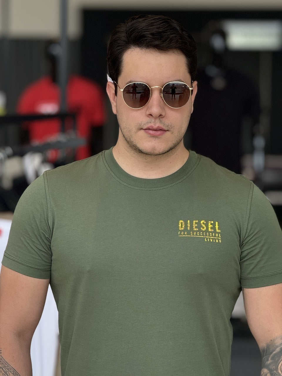 Camiseta Diesel Diegor-K72t Masculino