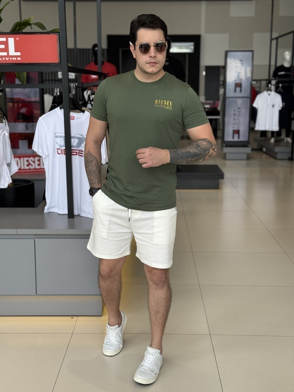 Camiseta Diesel Diegor-K72t Masculino