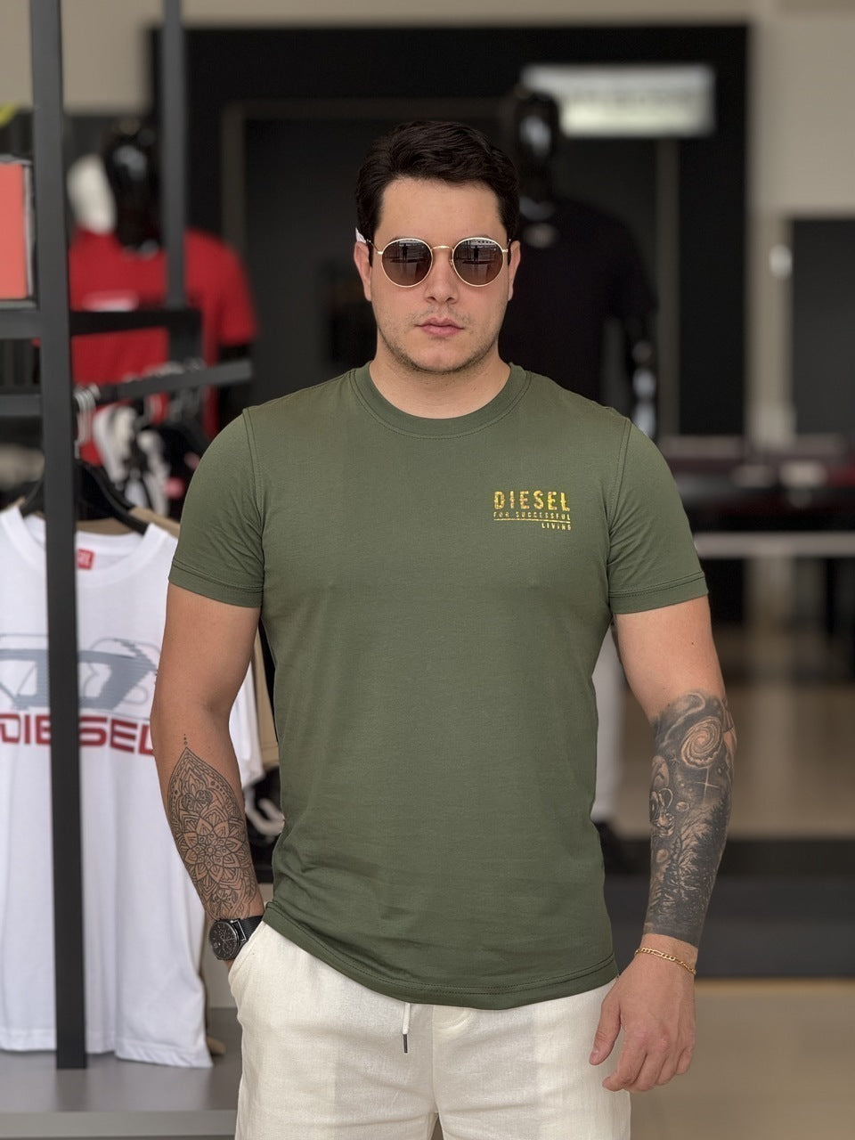 Camiseta Diesel Diegor-K72t Masculino