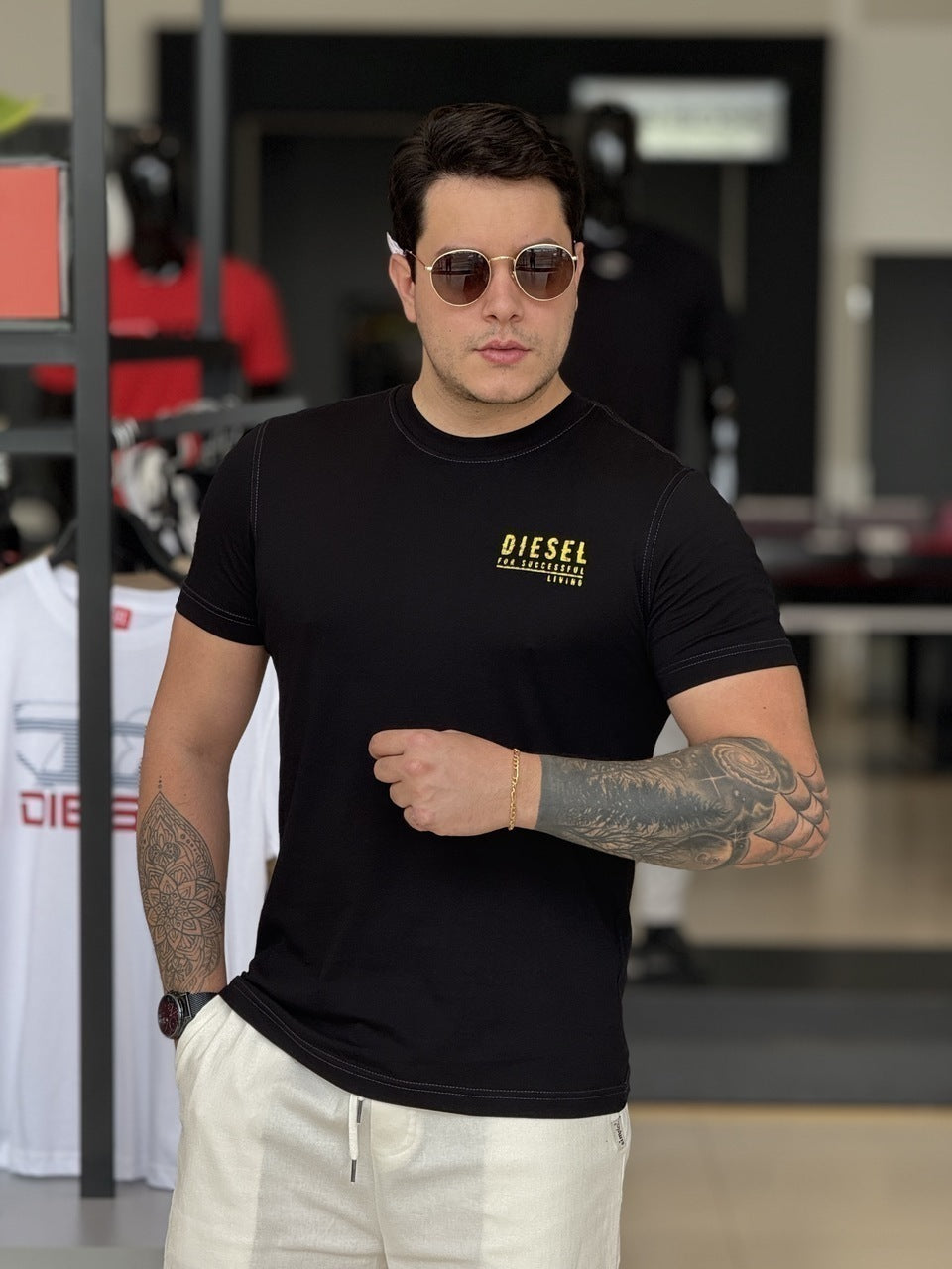 Camiseta Diesel Diegor-K72t Masculino