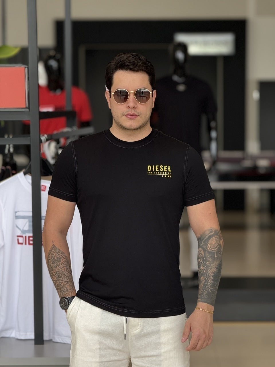 Camiseta Diesel Diegor-K72t Masculino