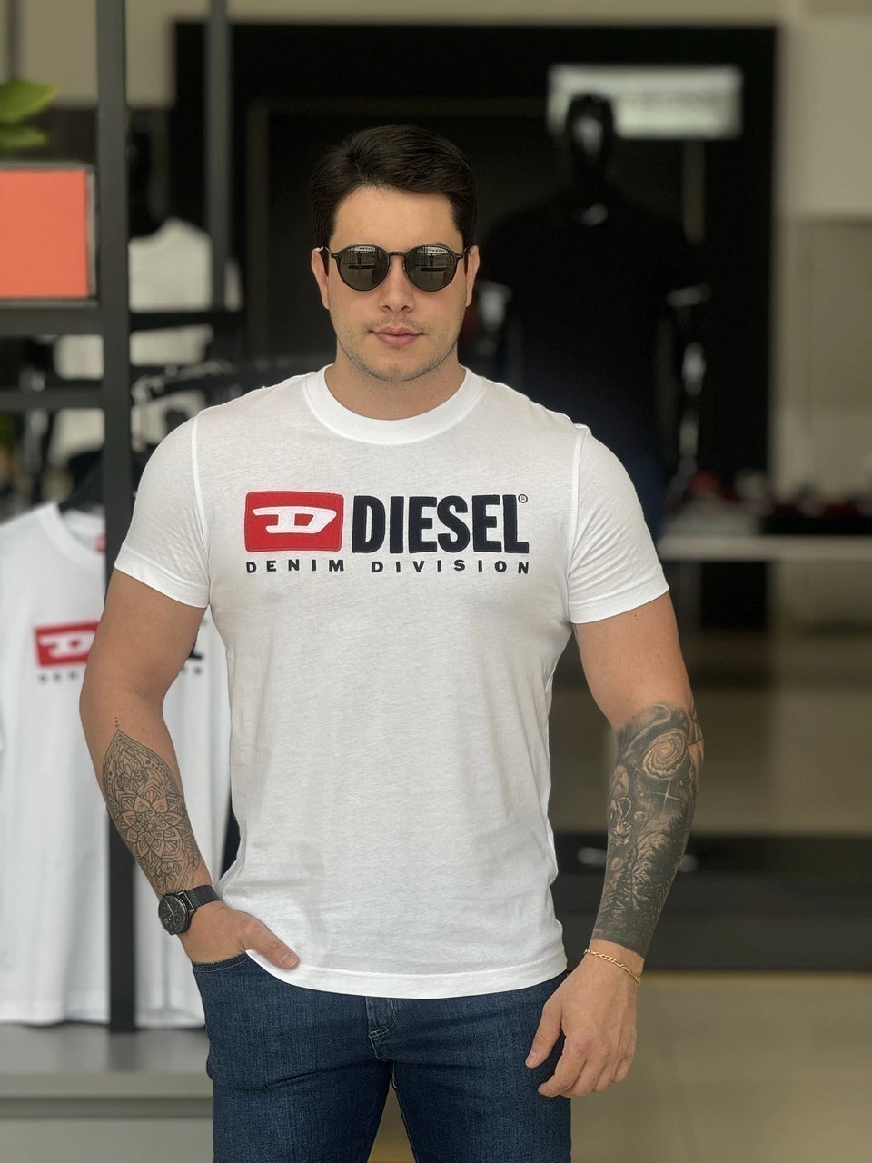 Camiseta Diesel T-Diegor-Div Masculino