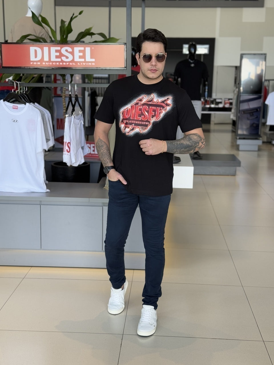 Camiseta Diesel T-Just-E43 Masculino