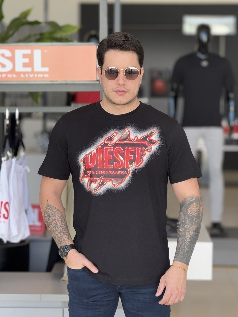 Camiseta Diesel T-Just-E43 Masculino