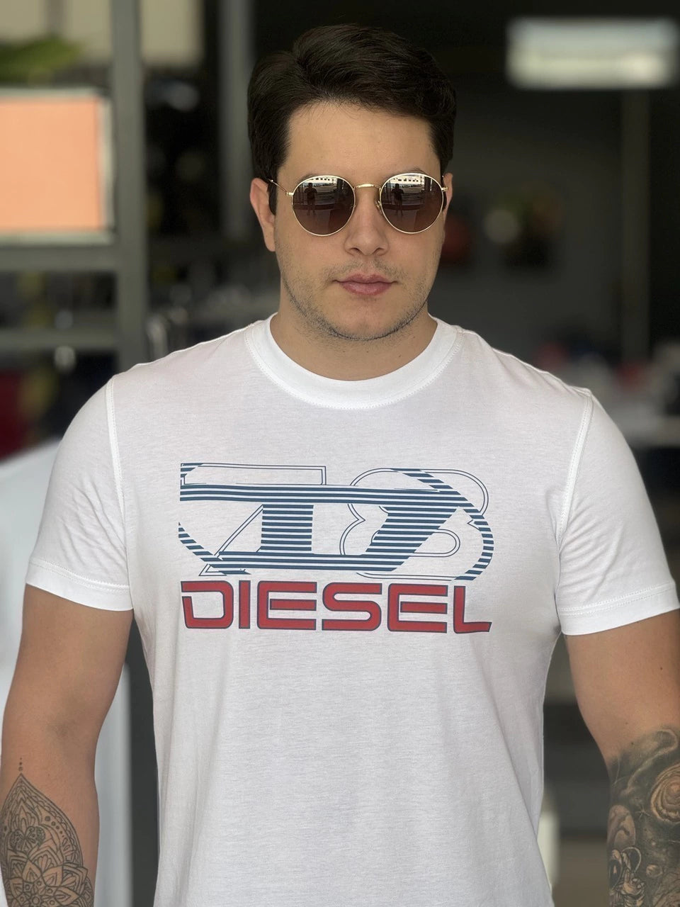 Camiseta Diesel T-Diegor-KT4 Masculino