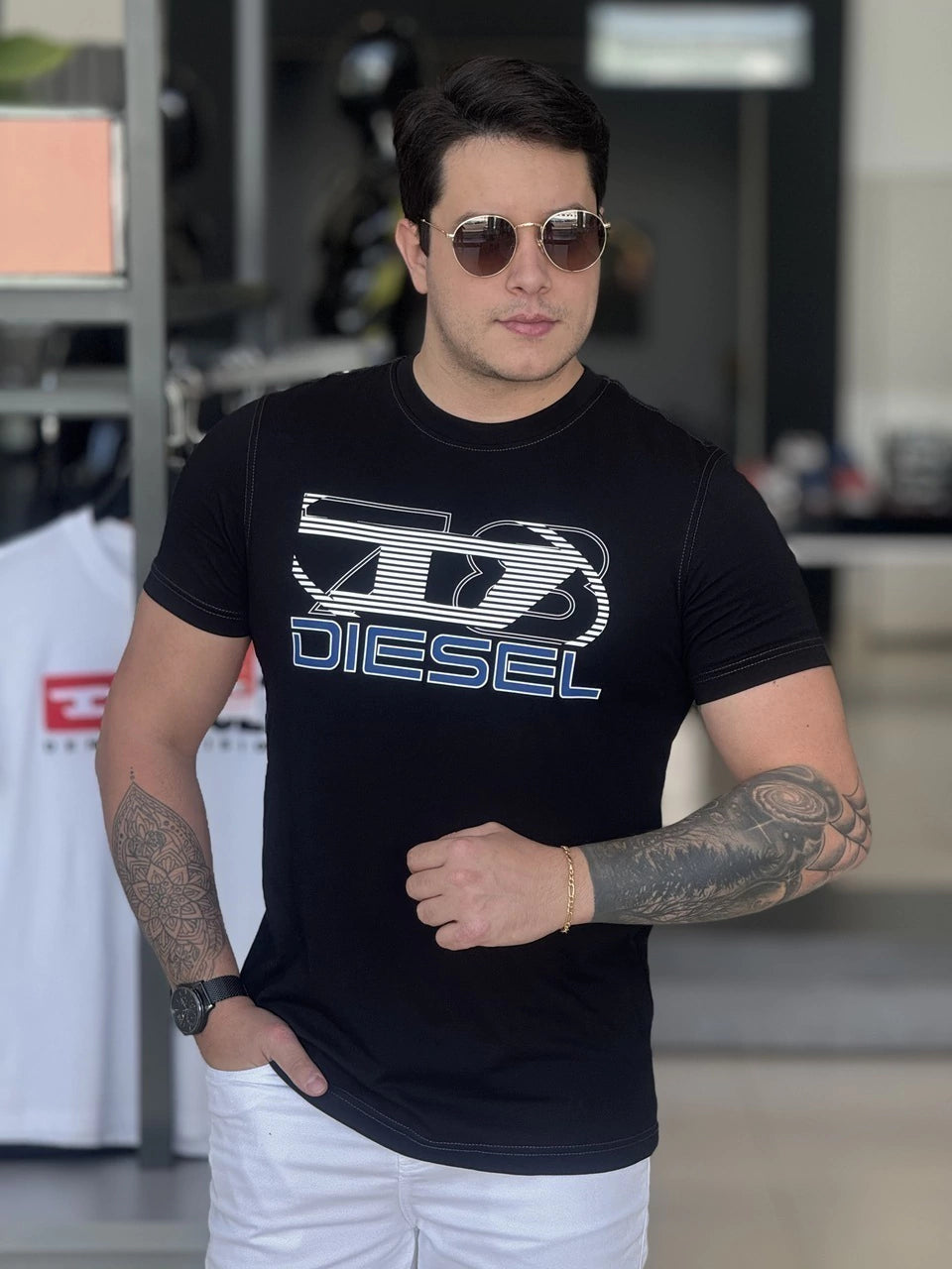 Camiseta Diesel T-Diegor-KT4 Masculino
