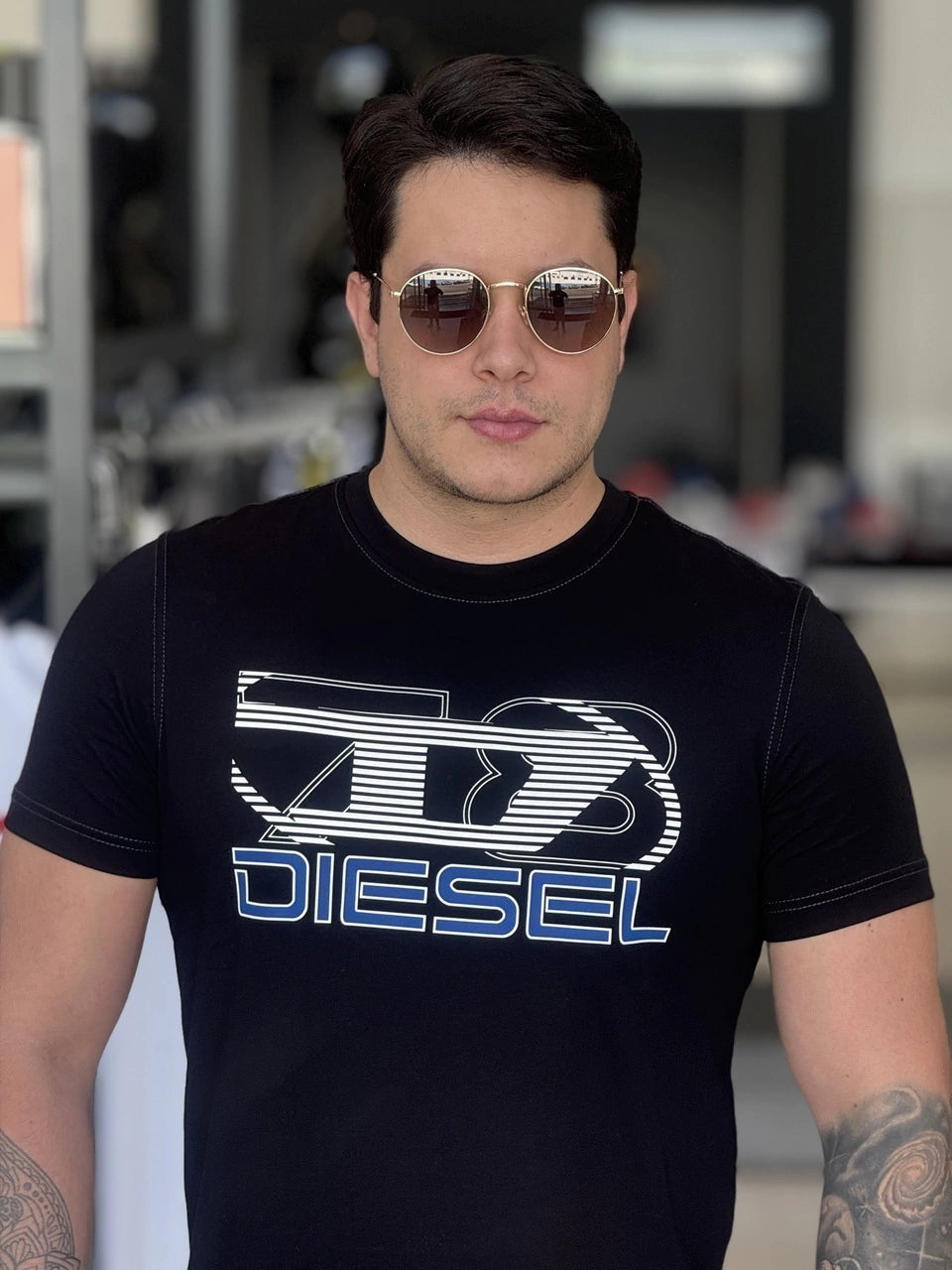 Camiseta Diesel T-Diegor-KT4 Masculino
