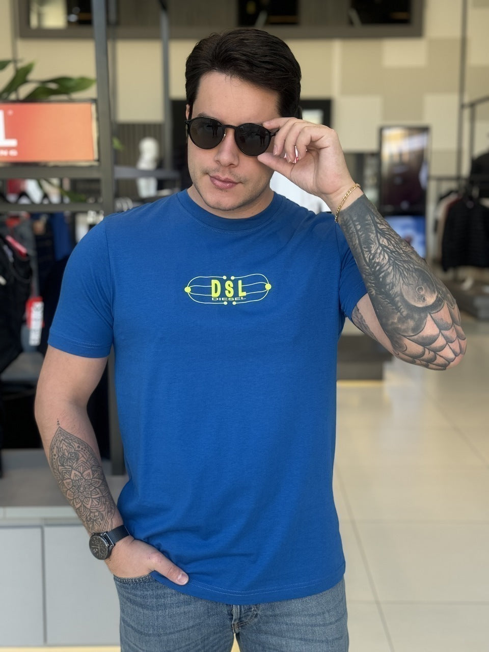 Camiseta Diesel T-Just-K5 Masculino