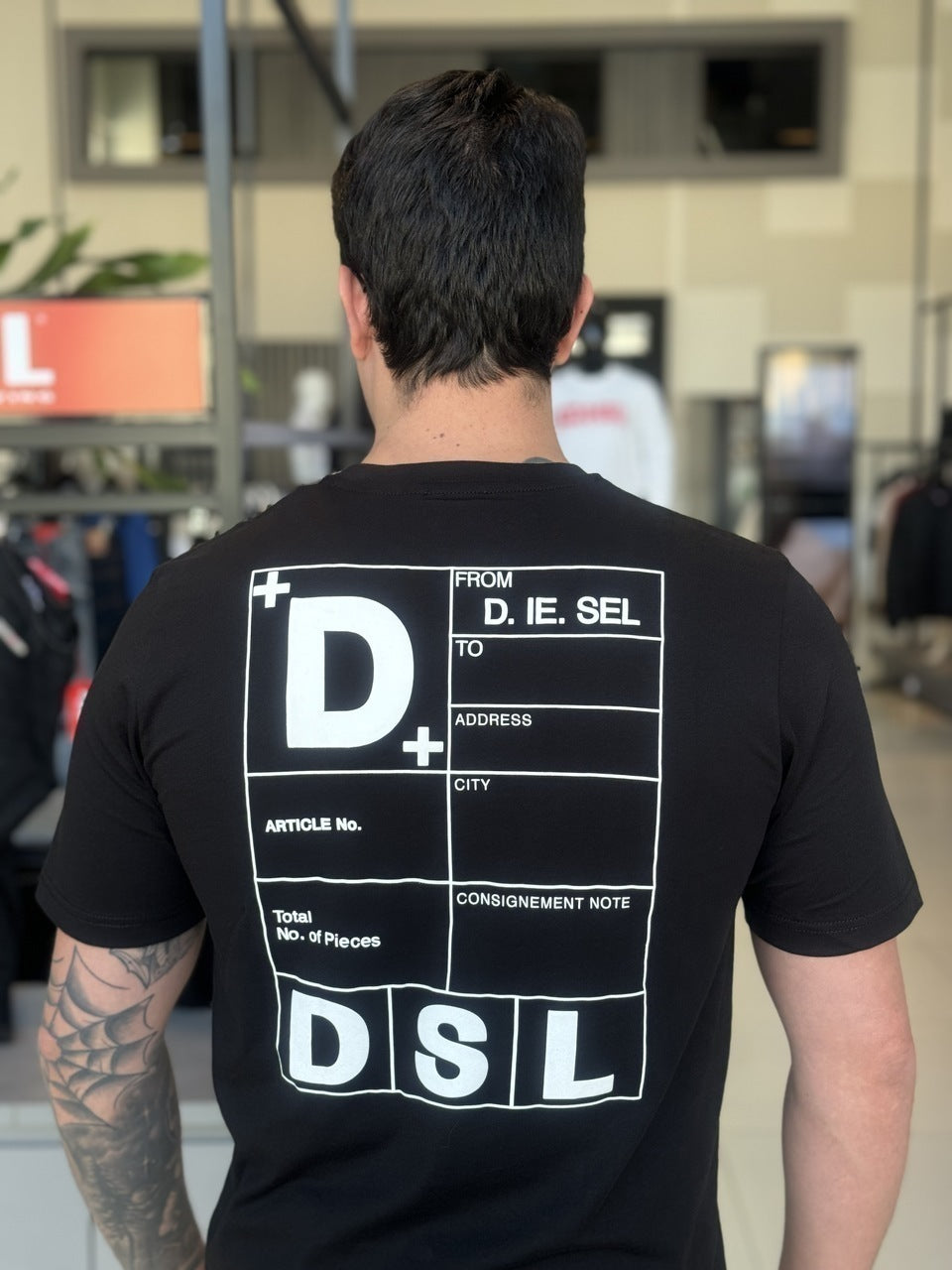 Camiseta Diesel T-Just-K5 Masculino