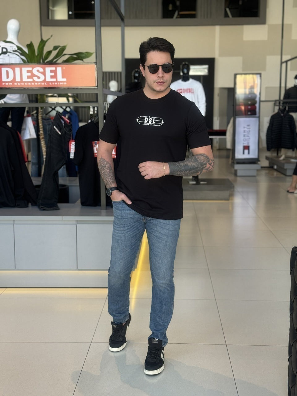 Camiseta Diesel T-Just-K5 Masculino