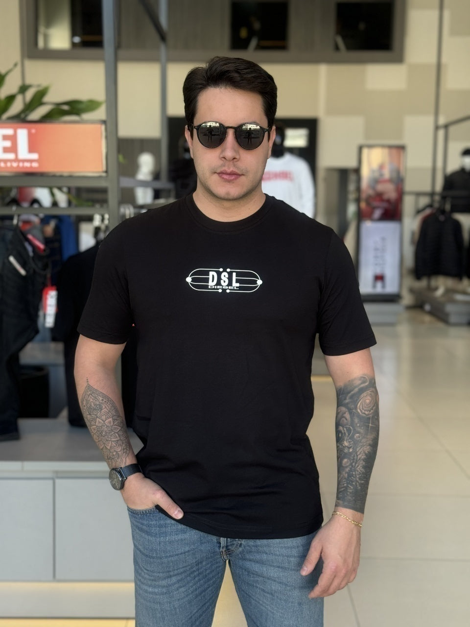 Camiseta Diesel T-Just-K5 Masculino