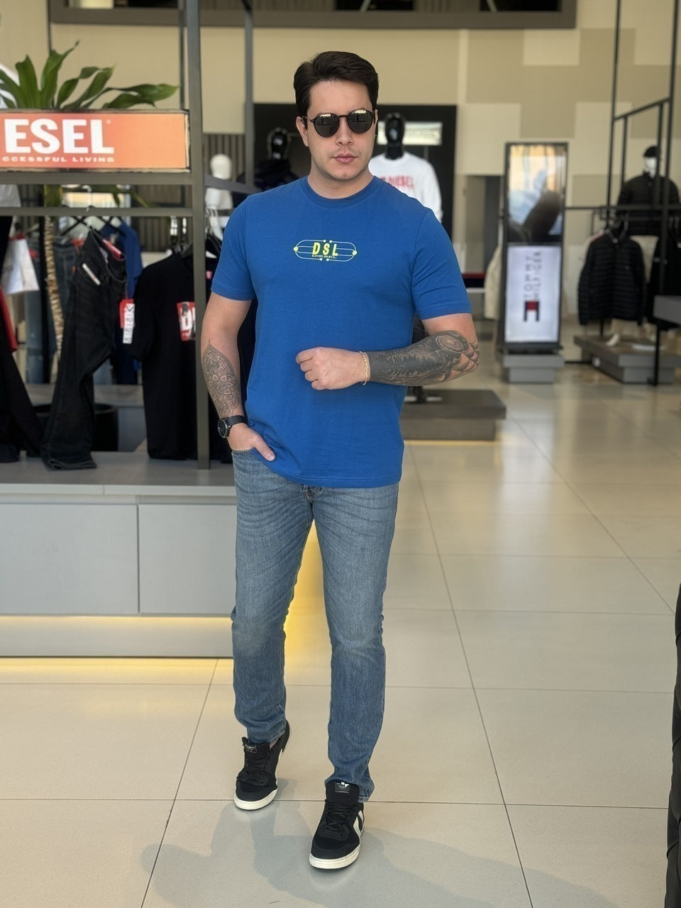 Camiseta Diesel T-Just-K5 Masculino