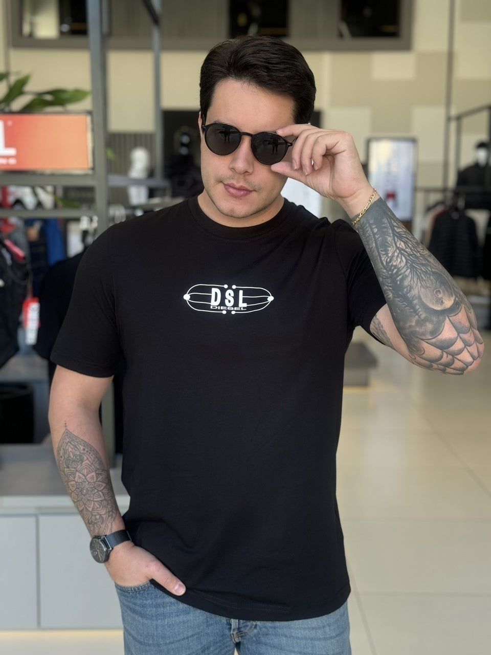Camiseta Diesel T-Just-K5 Masculino