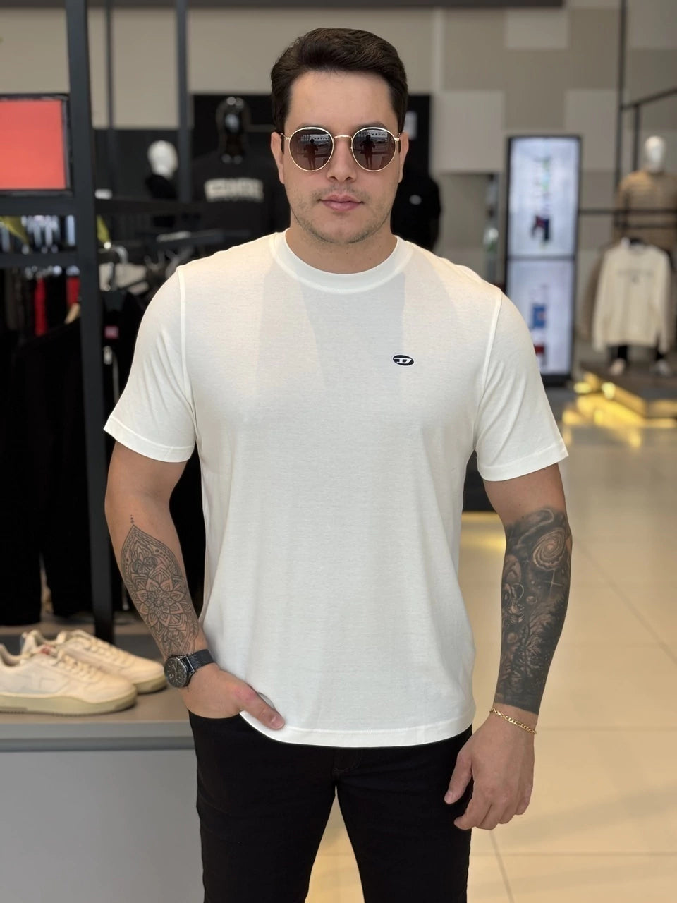 Camiseta Diesel T-AdJust-Doval-PJ Masculino