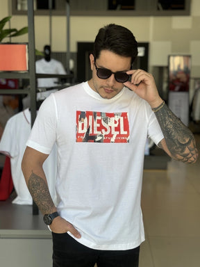 Camiseta Diesel T-Just-L13-Maglietta Masculino