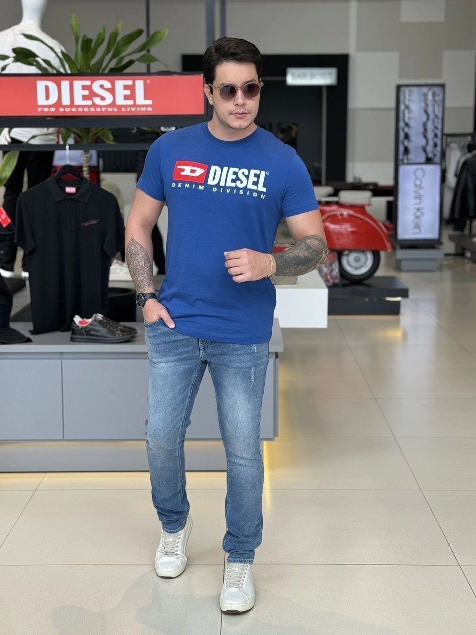 Camiseta Diesel T-Diegor-Div Masculino