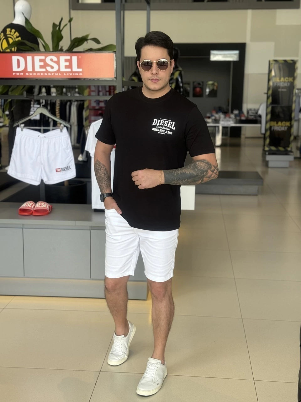 Camiseta Diesel T-Just-N25 Masculino