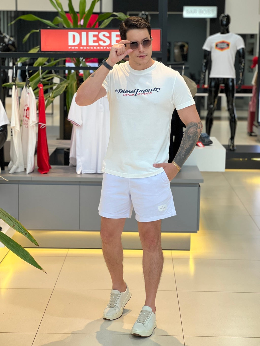 Camiseta Diesel T-Diegor-Ind Masculino