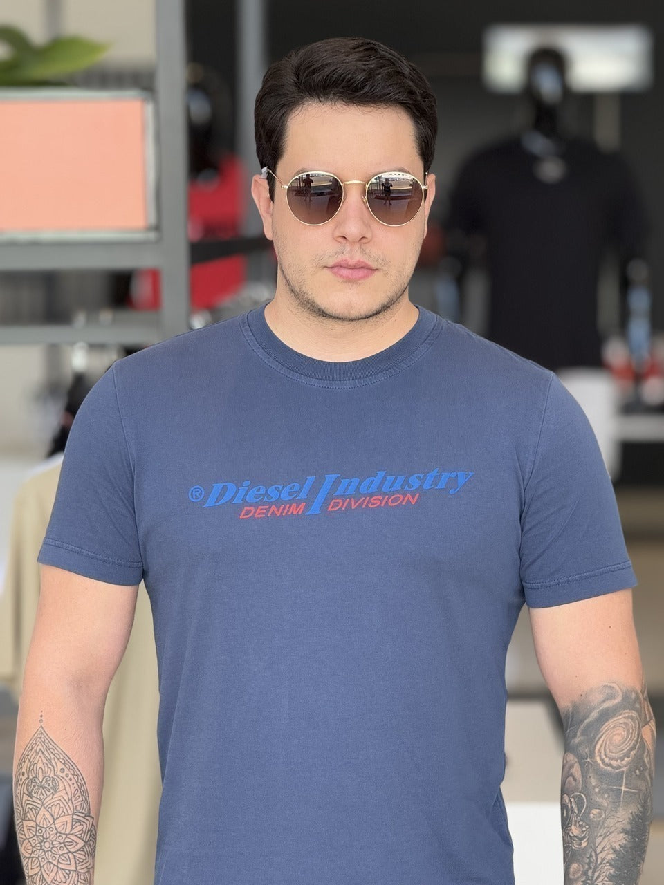 Camiseta Diesel T-Diegor-Ind Masculino