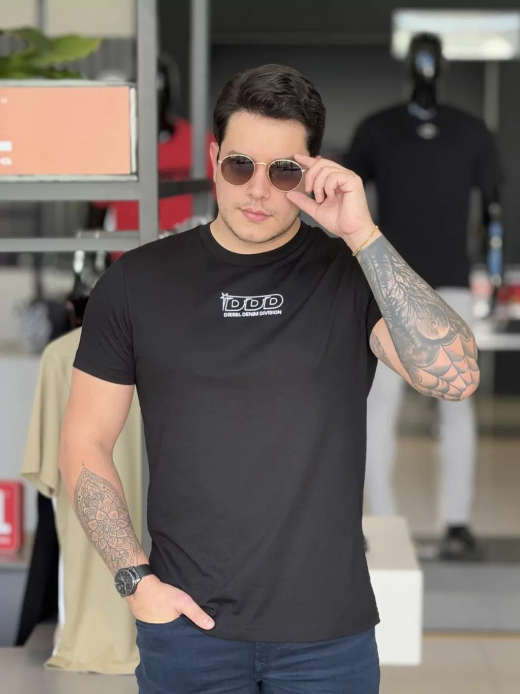 Camiseta Diesel T-Diegor-L15 Masculino