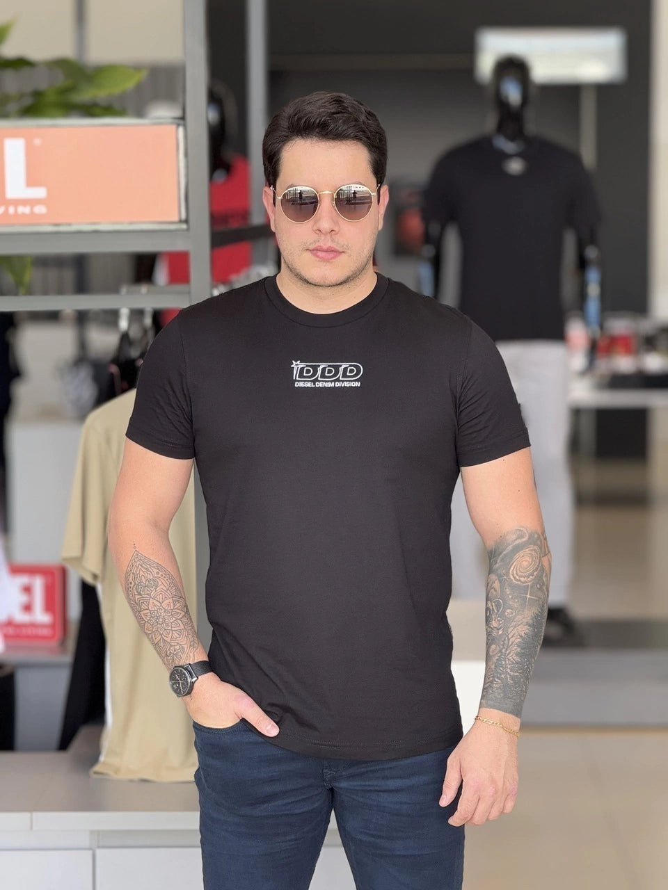 Camiseta Diesel T-Diegor-L15 Masculino