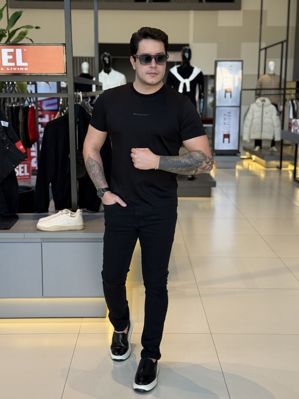 Camiseta Diesel T-Miegor-K76 Masculino