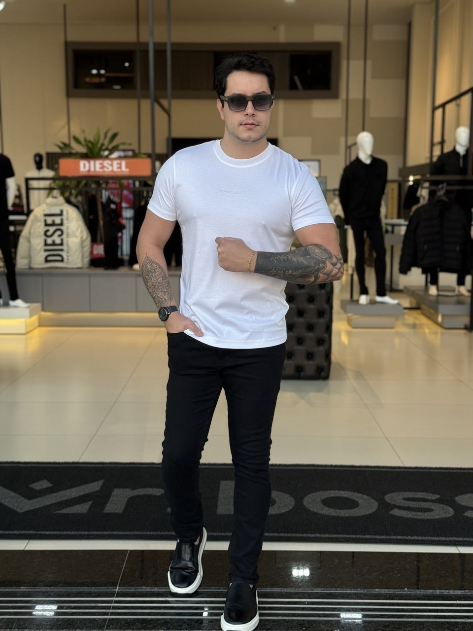 Camiseta Diesel T-Miegor-K76 Masculino