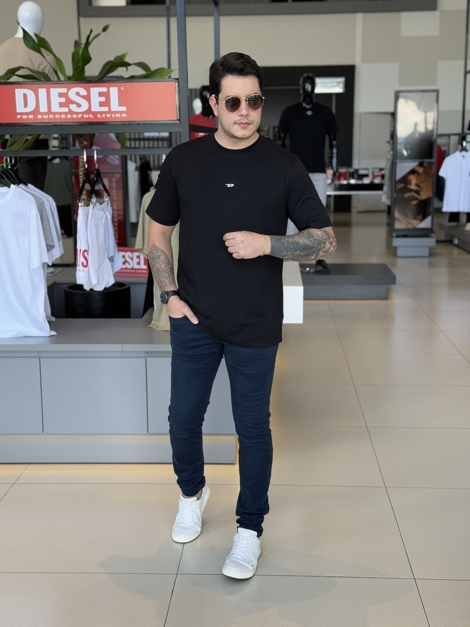 Camiseta Diesel T-Just -N21 Masculino