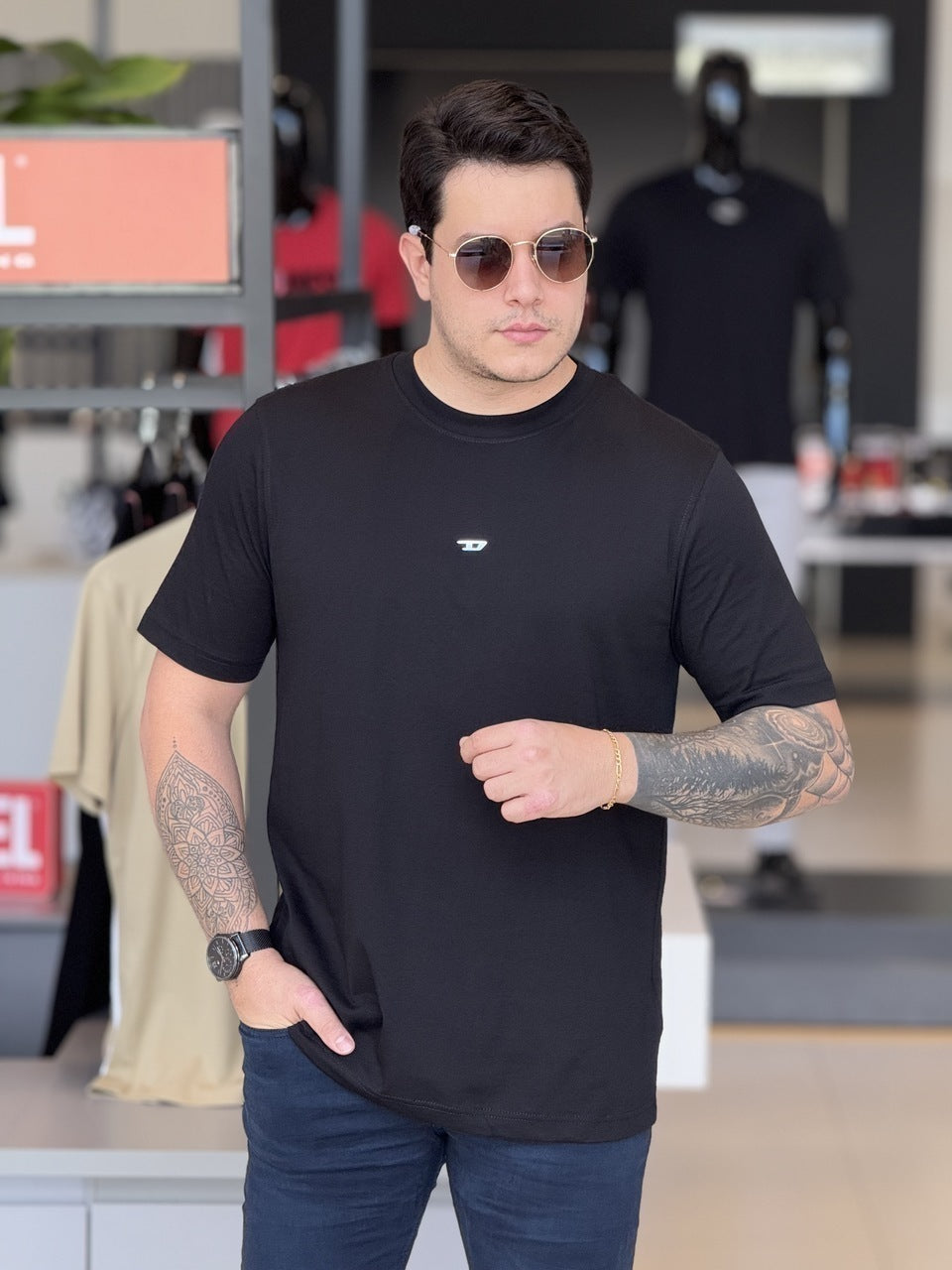 Camiseta Diesel T-Just -N21 Masculino