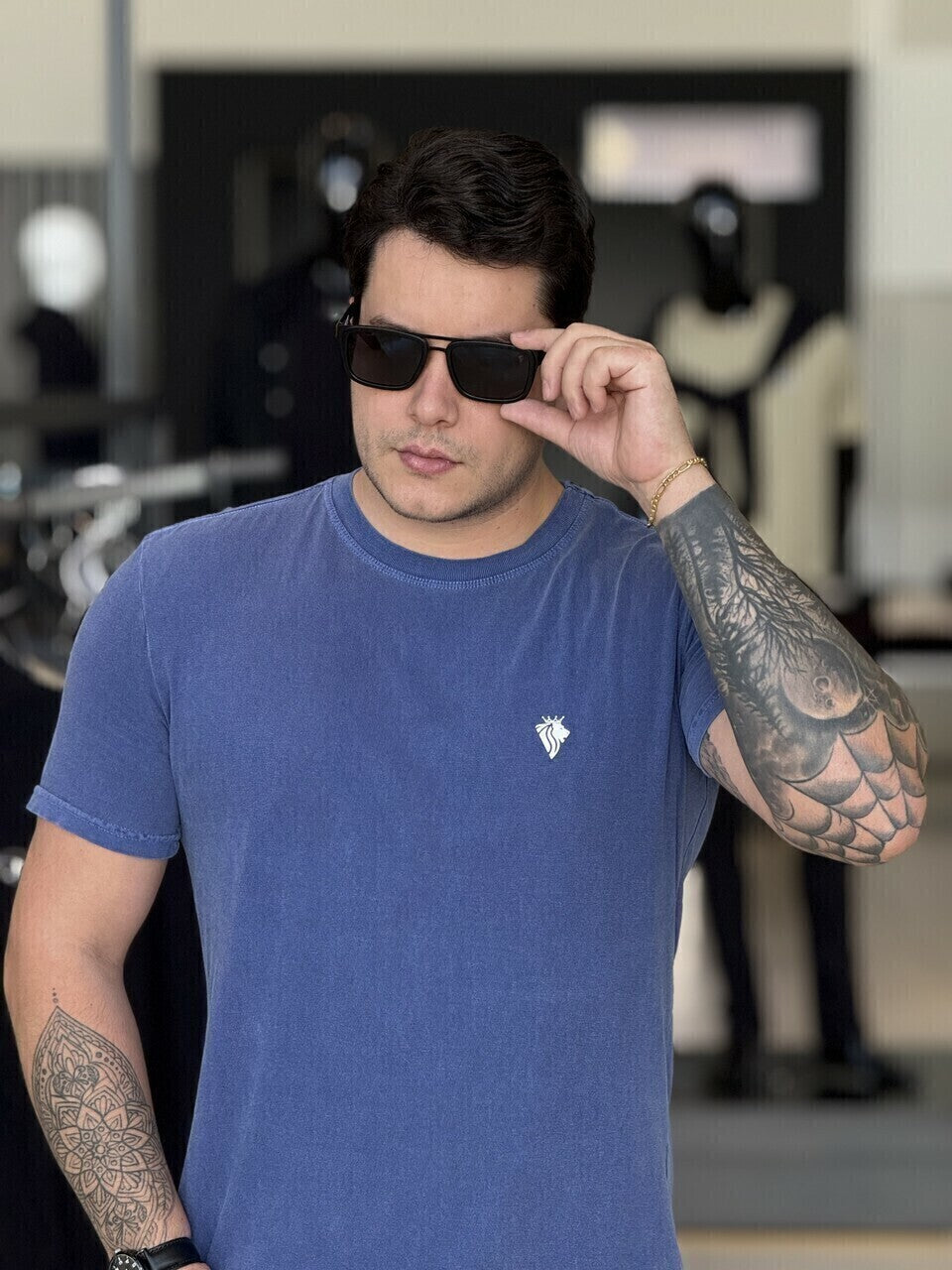 T-shirt Lion Impire Estonada Masculina