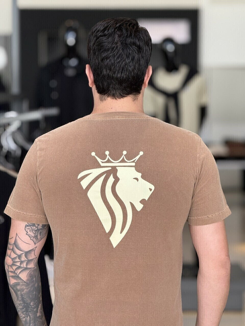 T-shirt Lion Impire Estonada Masculina