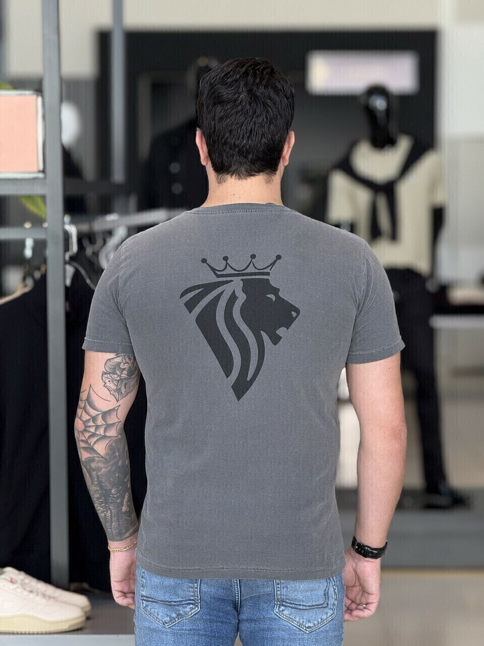 T-shirt Lion Impire Estonada Masculina