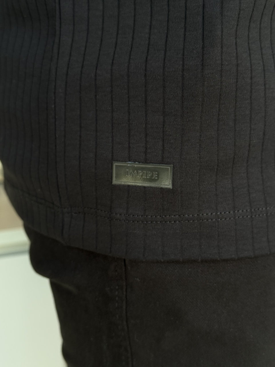Camiseta Impire Regular Listras Textura Masculino