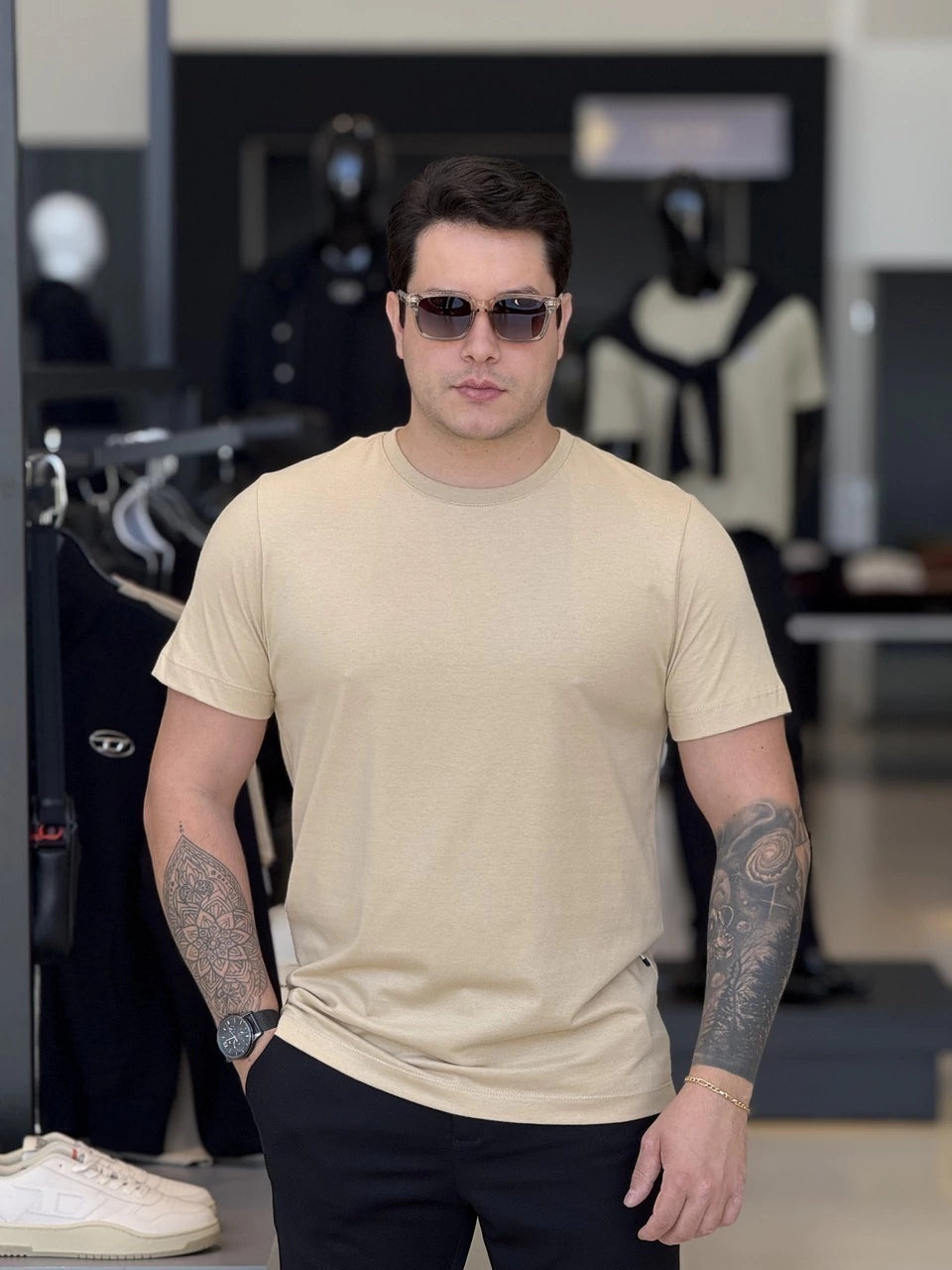 Camiseta Impire Regular Charme Comfort Masculino