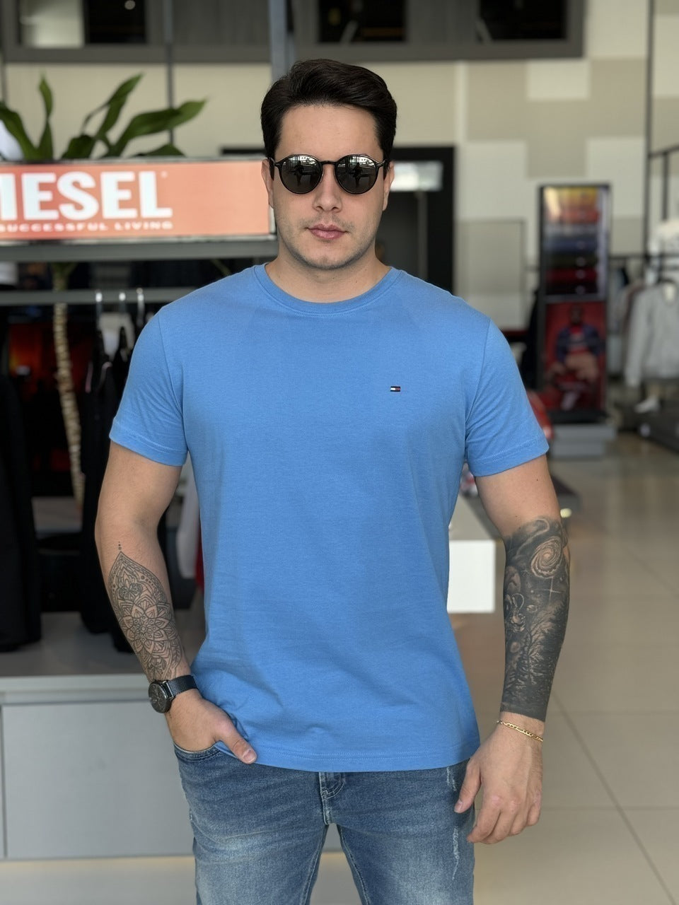 Camiseta Tommy Hilfiger Essential Masculino