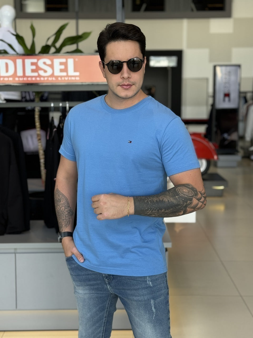 Camiseta Tommy Hilfiger Essential Masculino