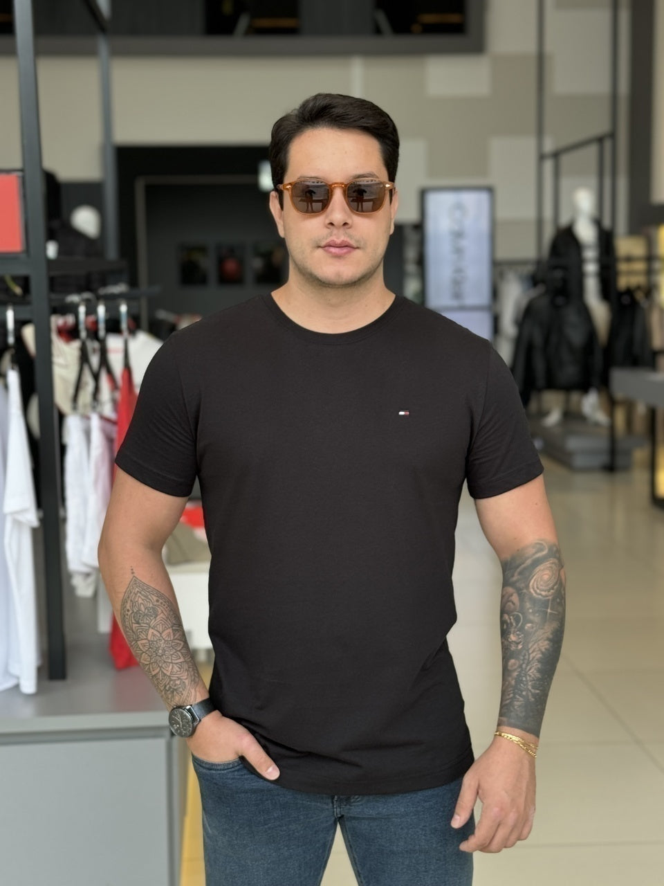 Camiseta Tommy Hilfiger Essential Masculino