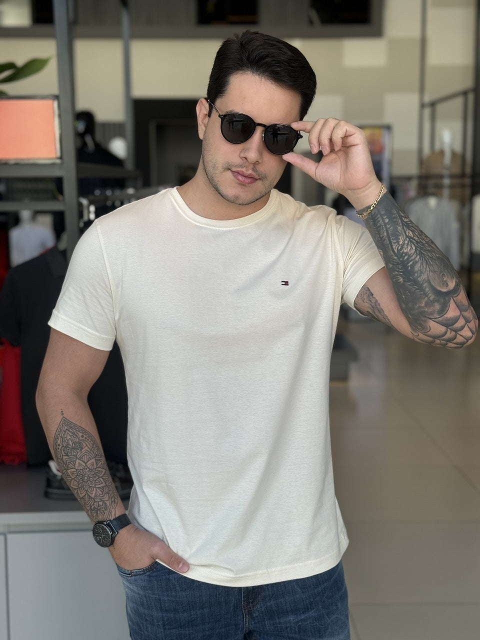Camiseta Tommy Hilfiger Essential Masculino