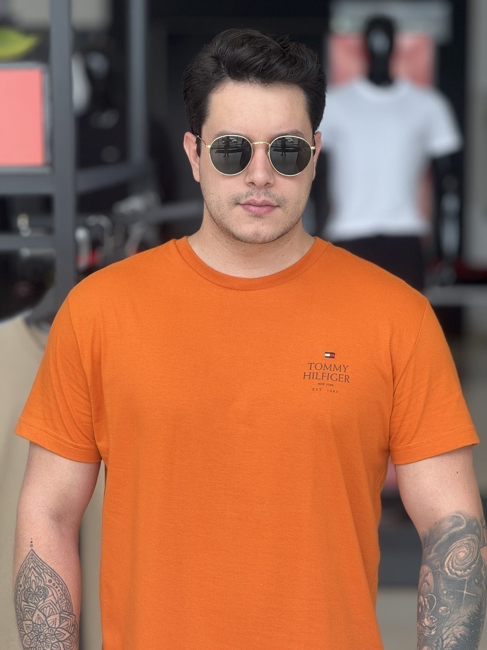 Camiseta Tommy Hilfiger Brand Love Masculino