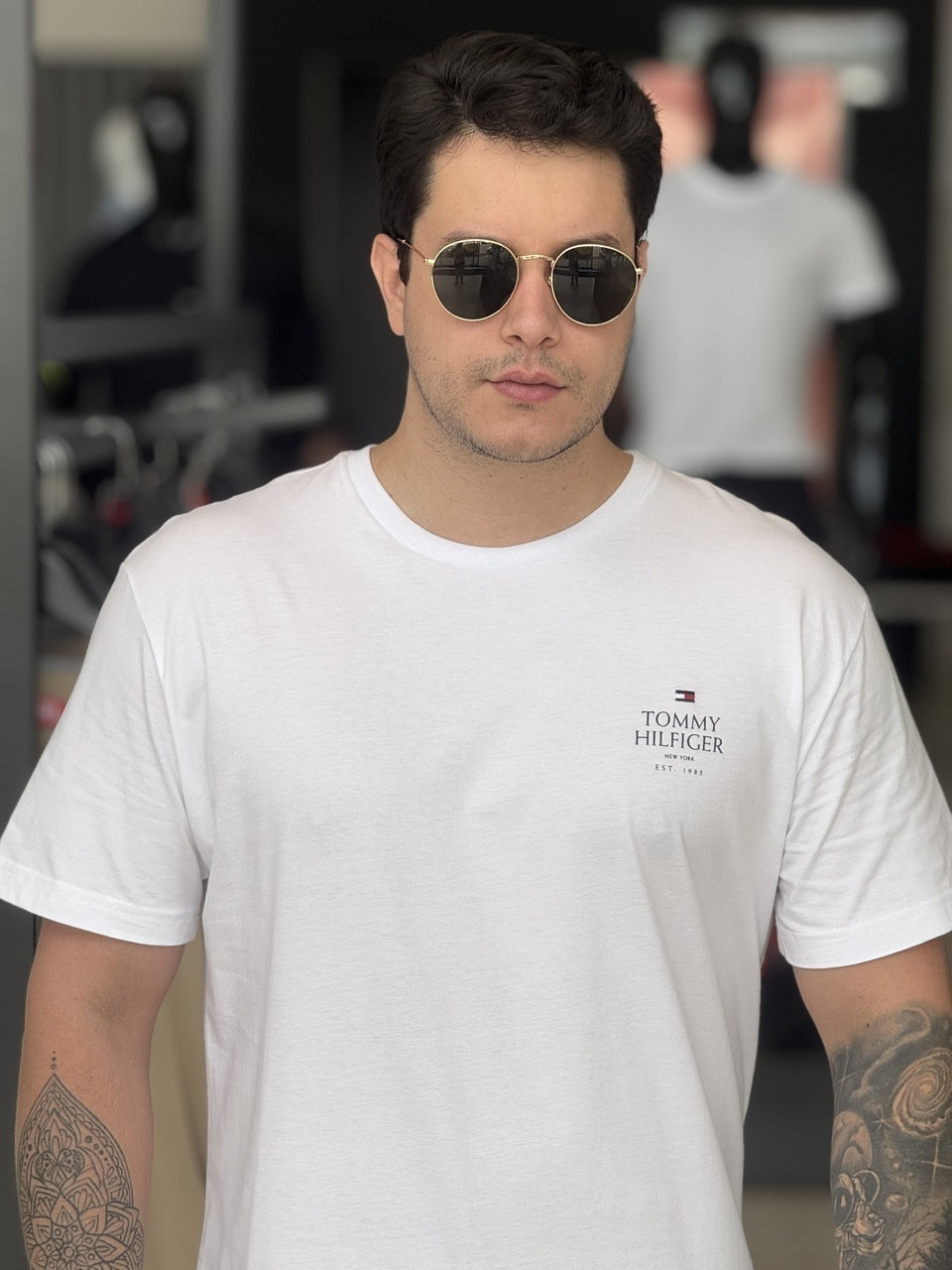 Camiseta Tommy Hilfiger Brand Love Masculino