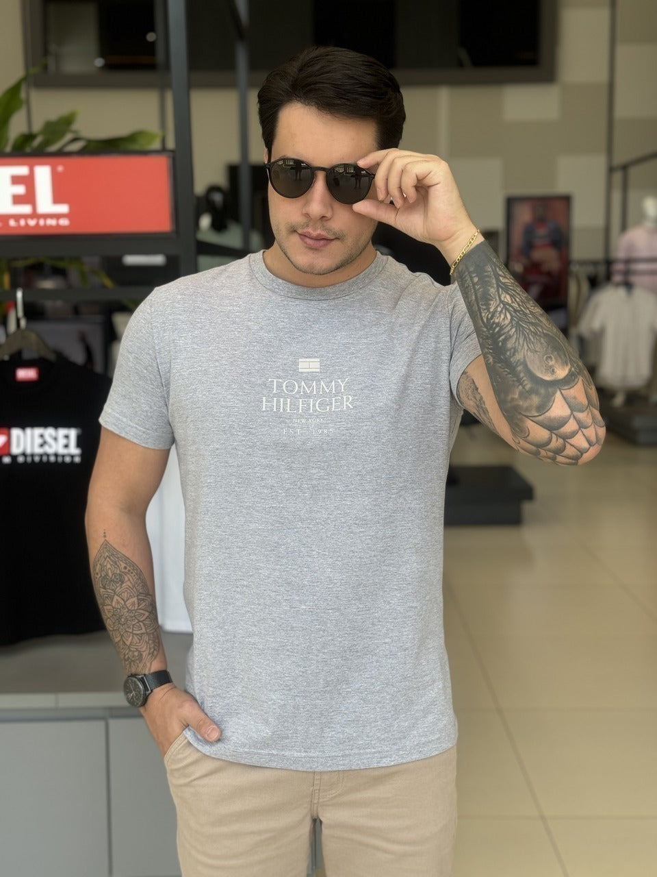 Camiseta Tommy Hilfiger Masculino