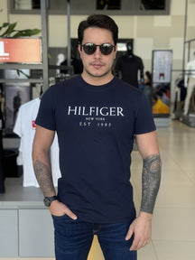 Camiseta Tommy Hilfiger Estampa Frontal Masculino