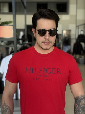 Camiseta Tommy Hilfiger Estampa Frontal Masculino
