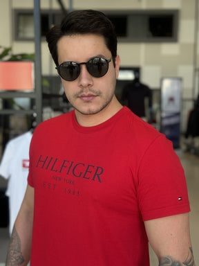 Camiseta Tommy Hilfiger Estampa Frontal Masculino